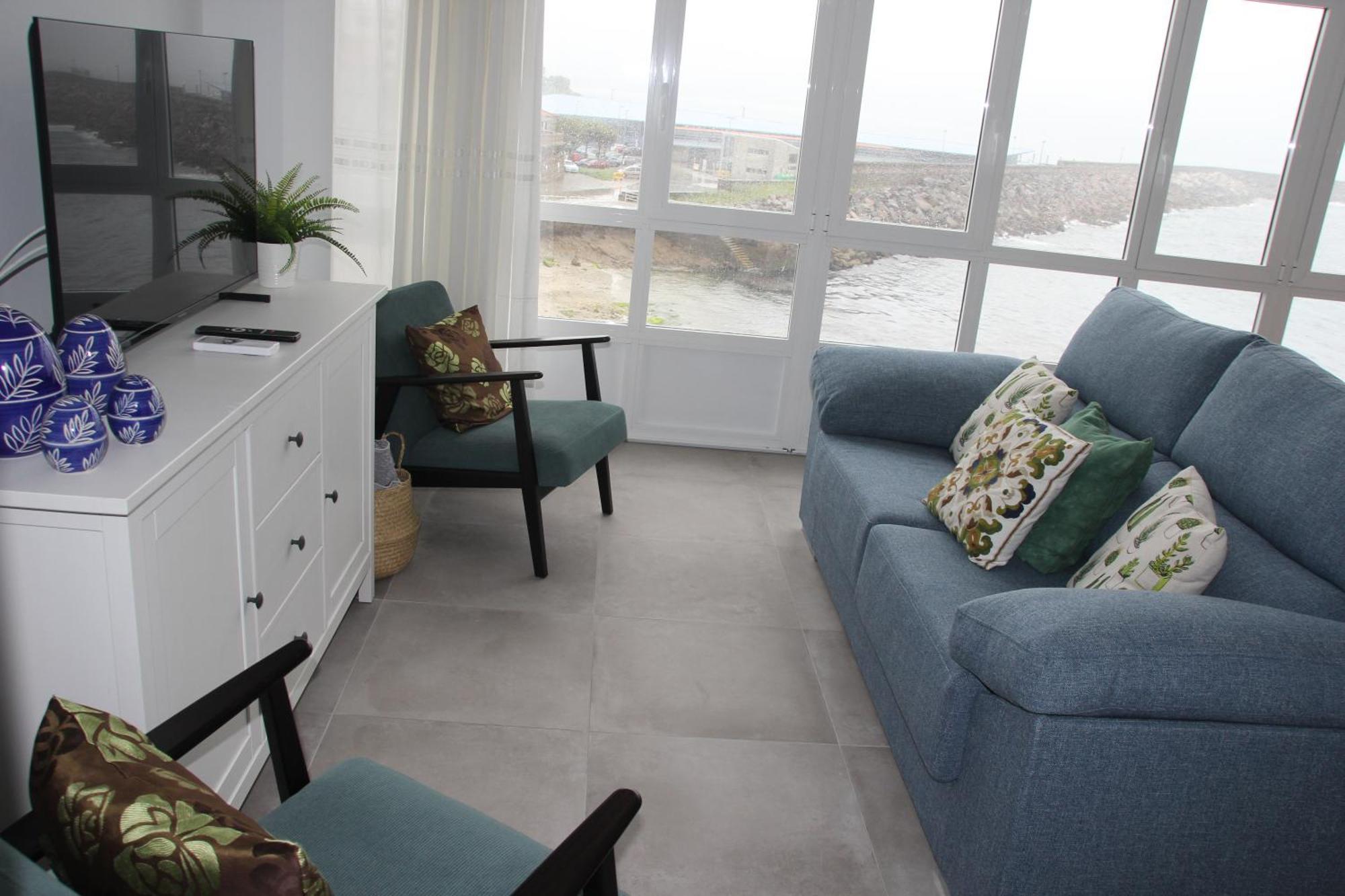 Apartamento Mirador Playa Ribeira - Fisterra Exterior foto