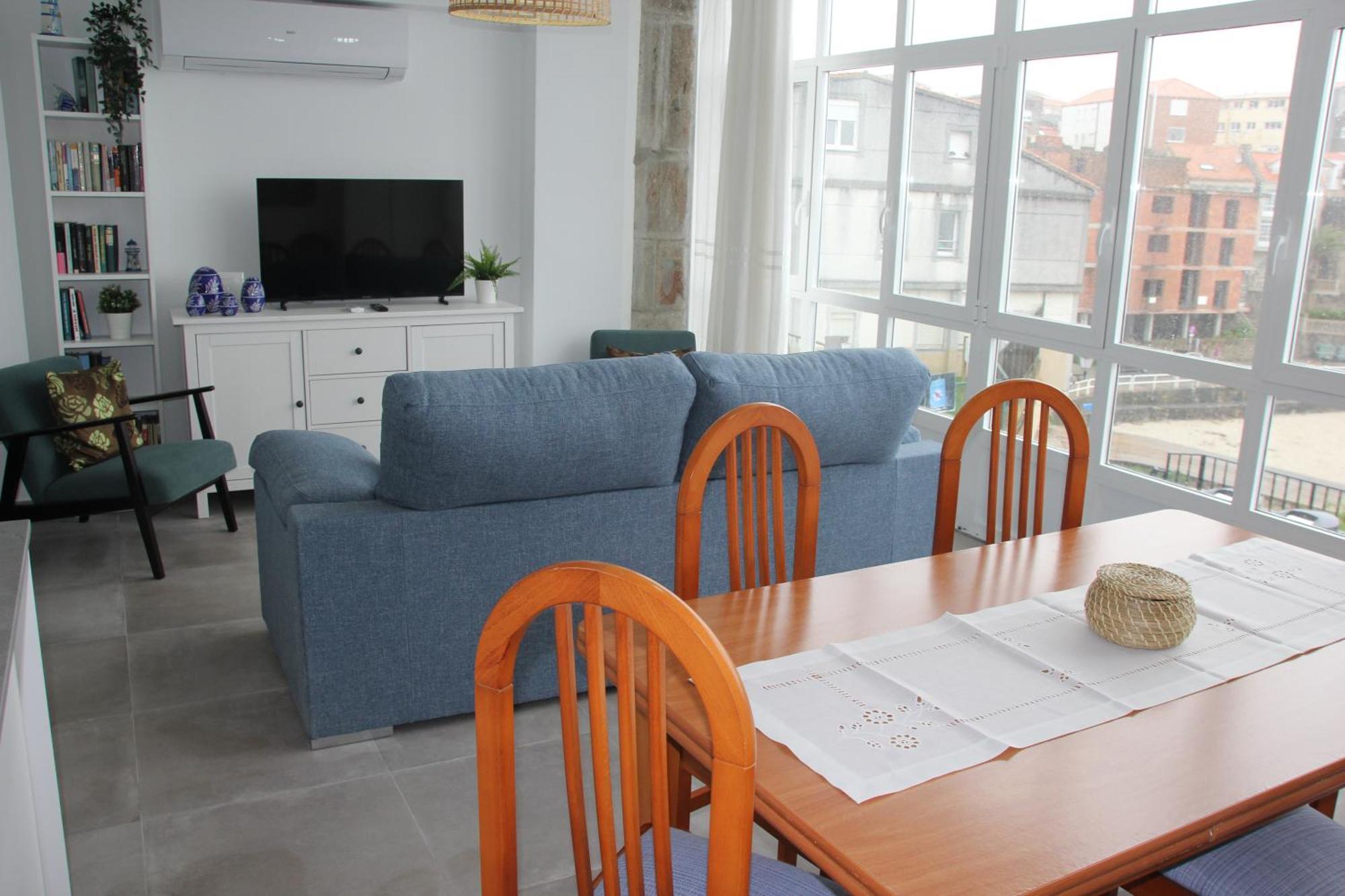 Apartamento Mirador Playa Ribeira - Fisterra Exterior foto