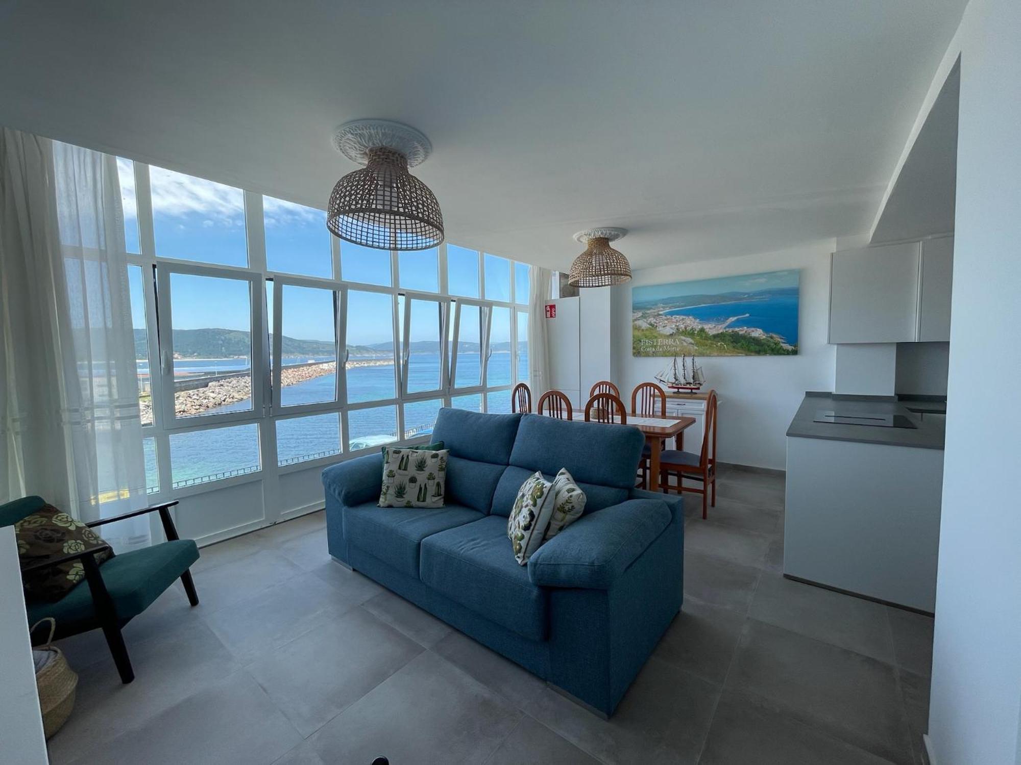 Apartamento Mirador Playa Ribeira - Fisterra Exterior foto